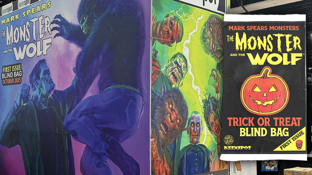 PR: Fans Push Keenspot’s MARK SPEARS MONSTERS: THE MONSTER & THE WOLF #1 to 350,000 Pre-Orders, Making Independent Comics History