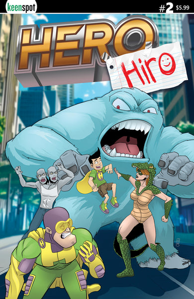 HERO HIRO #2 Comic Book – KeenspotShop.com