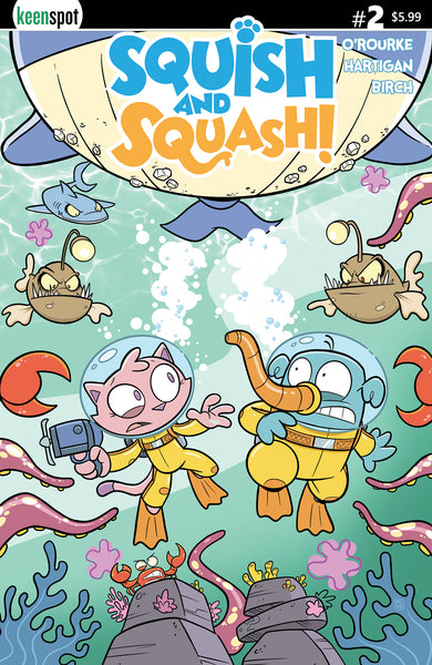 SQUISH & SQUASH #2 Comic Book – KeenspotShop.com