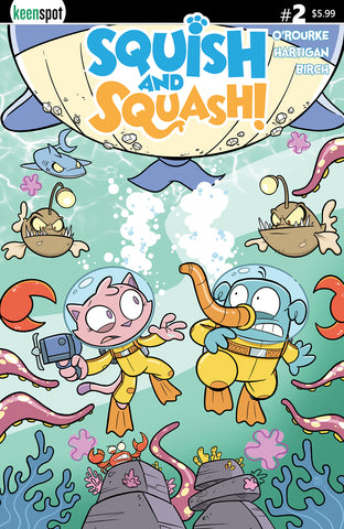 SQUISH & SQUASH #2 Comic Book