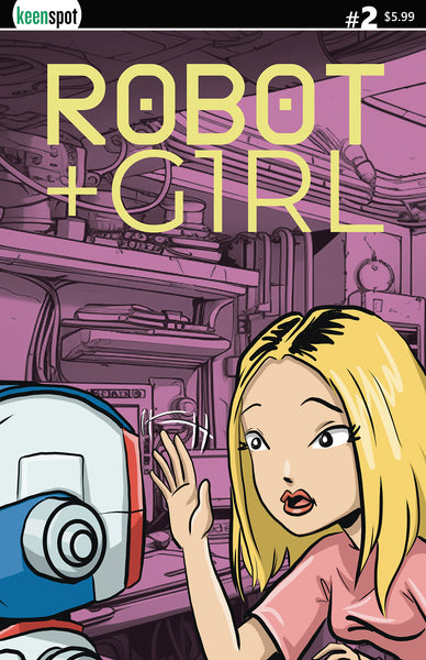 robot 2 フルカラー漫画雑誌 アートブック ROBOT + GIRL #2 Comic Book – KeenspotShop.com