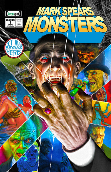 monsters in comics MARK SPEARS MONSTERS #1 Comic Book – KeenspotShop.com