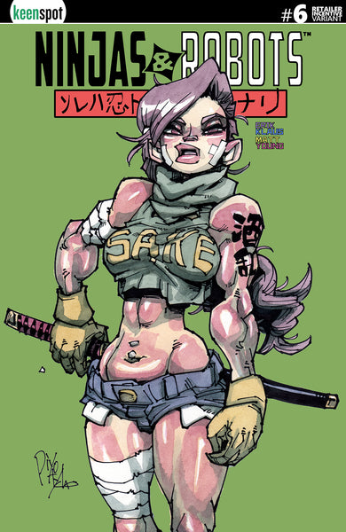 NINJAS & ROBOTS #6 Comic Book – KeenspotShop.com