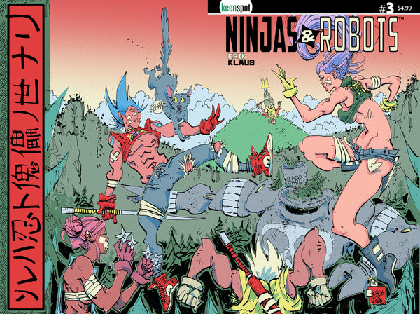 NINJAS & ROBOTS #1 Comic Book –