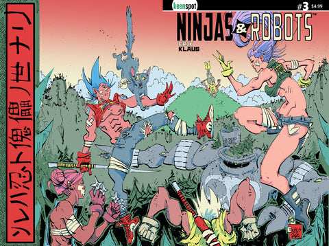 NINJAS & ROBOTS #3 Comic Book