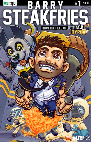 BARRY STEAKFRIES #1 Comic Book