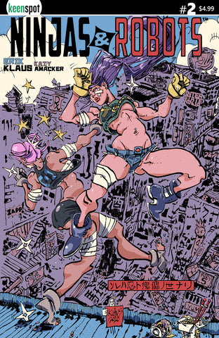 NINJAS & ROBOTS #2 Comic Book
