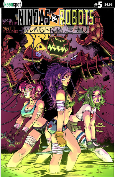 NINJAS & ROBOTS #5 Comic Book – KeenspotShop.com