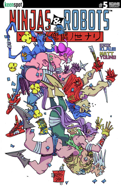 NINJAS & ROBOTS #5 Comic Book – KeenspotShop.com