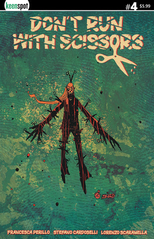 DON'T RUN WITH SCISSORS #4 Comic Book