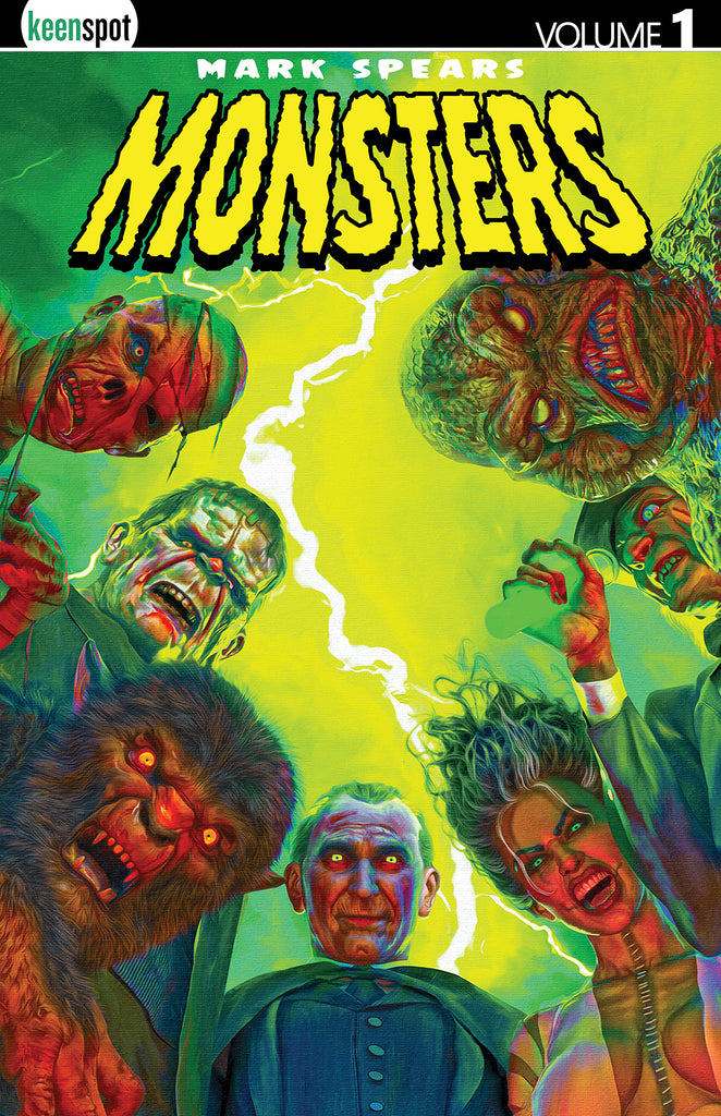 classic monsters magazine MARK SPEARS MONSTERS VOL. 1 – KeenspotShop.com