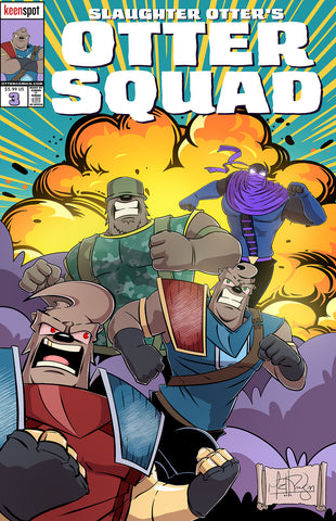 OTTER SQUAD #3 Comic Book