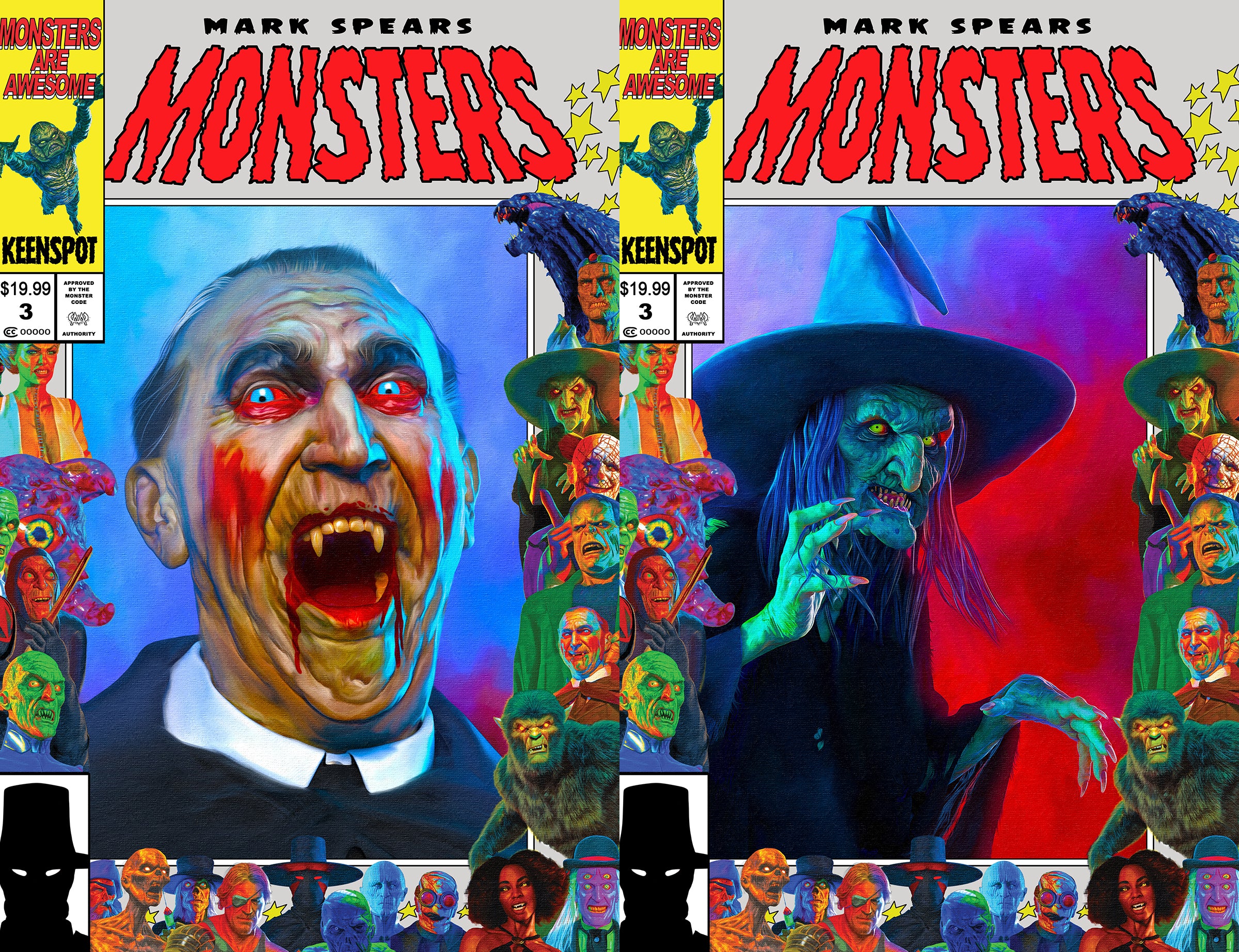 MARK SPEARS MONSTERS #3 Comic Book – KeenspotShop.com