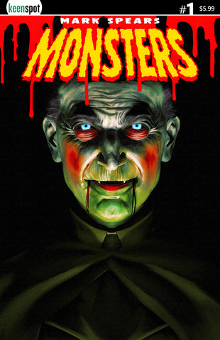monsters in comics MARK SPEARS MONSTERS #1 Comic Book – KeenspotShop.com