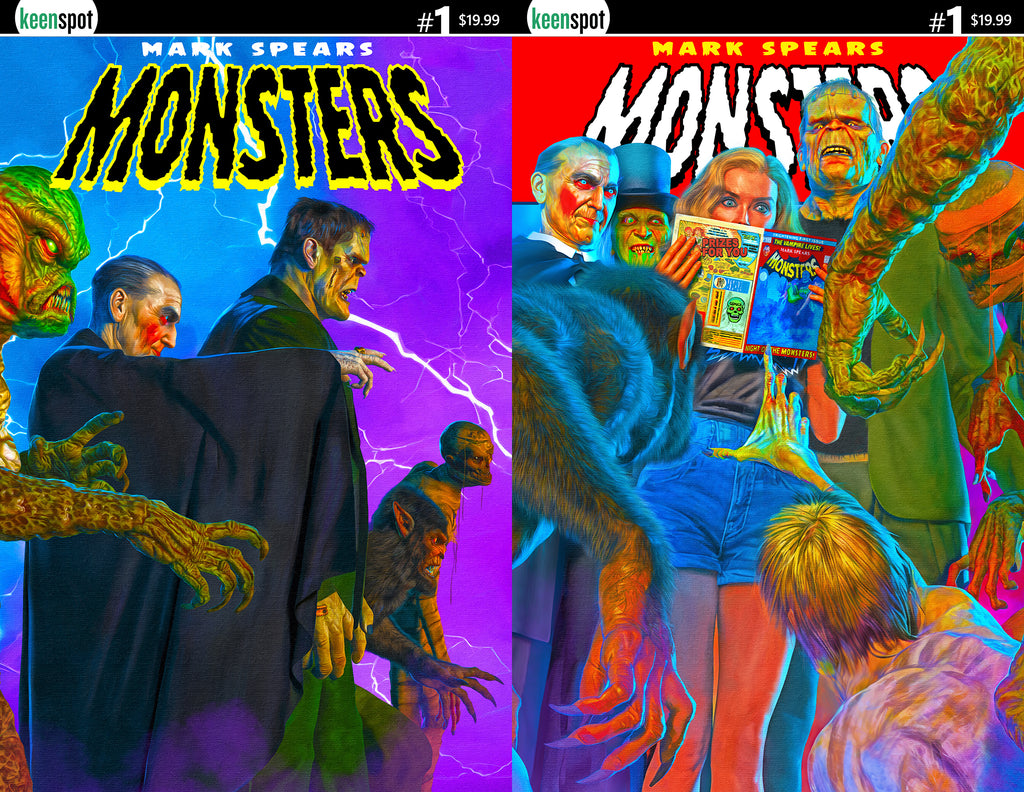 MARK SPEARS MONSTERS #1 Comic Book – KeenspotShop
