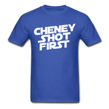 Sore Thumbs "Cheney Shot First" T-Shirt