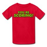 YOU'RE SCORING! / NEVER LISTEN TO ME! Kids' T-Shirt