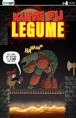 KUNG FU LEGUME #4 Comic Book