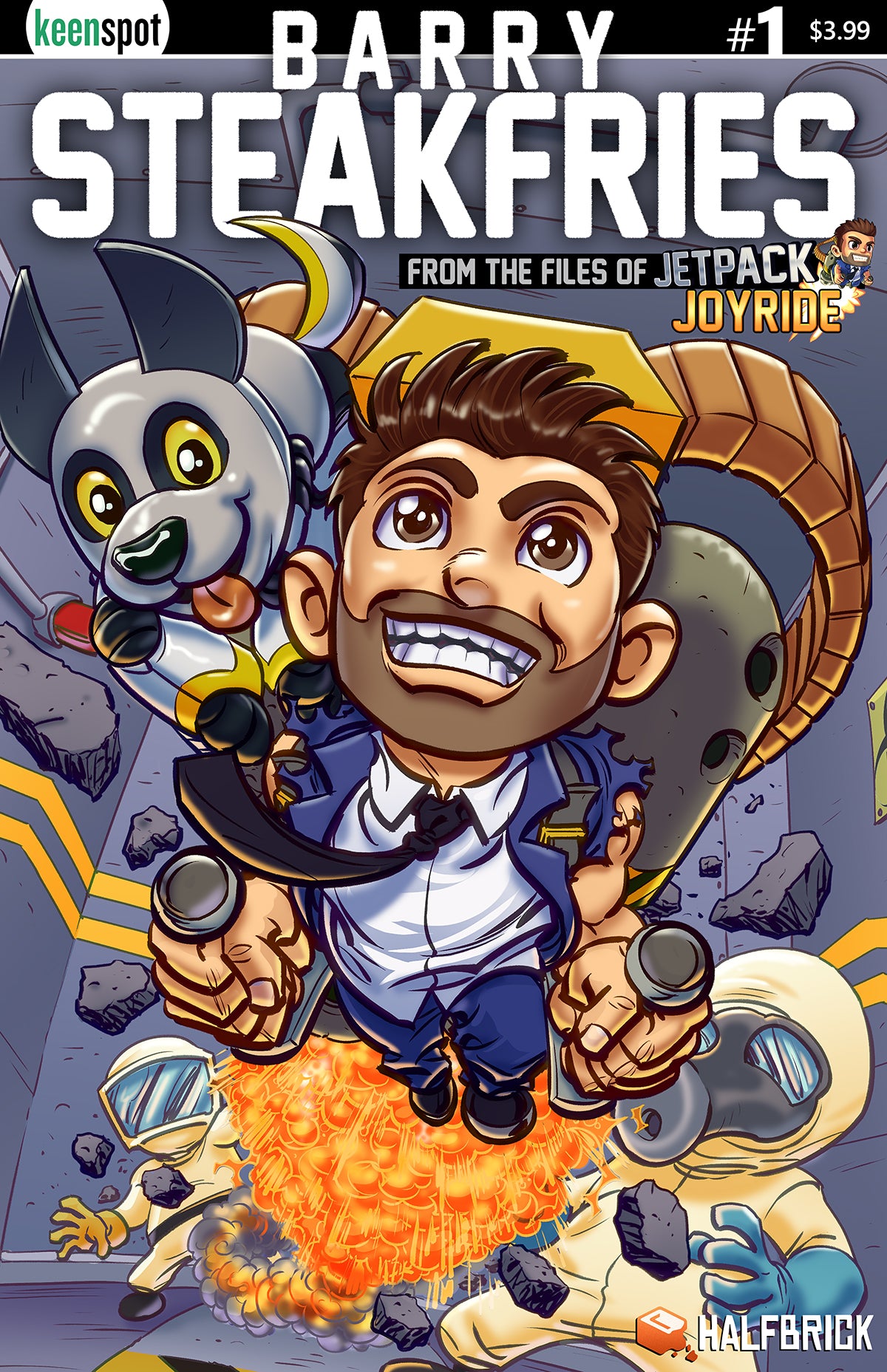 BARRY STEAKFRIES #1 Comic Book – KeenspotShop.com